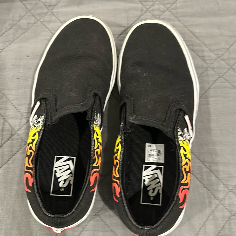 Boys Vans slip one worn once